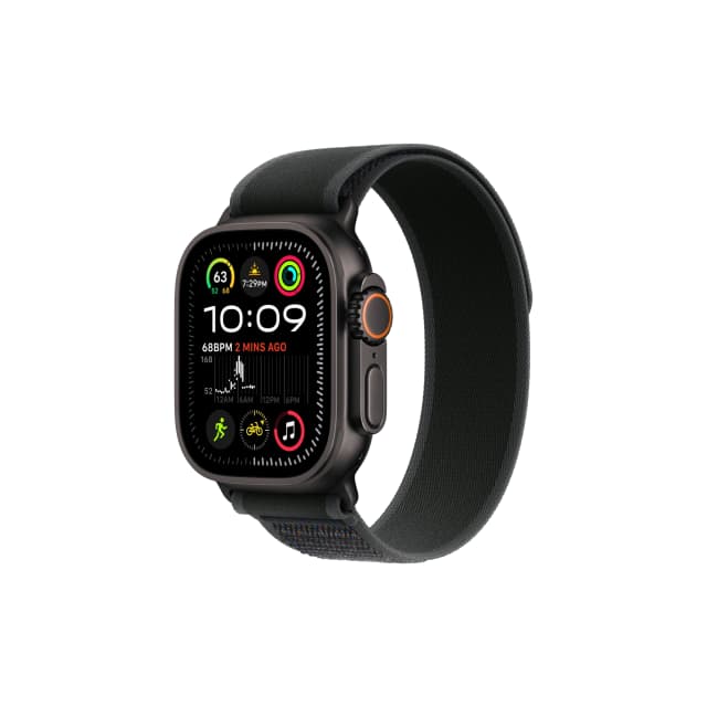 Apple Watch Ultra 2 - Black  - BlackTrail Loop