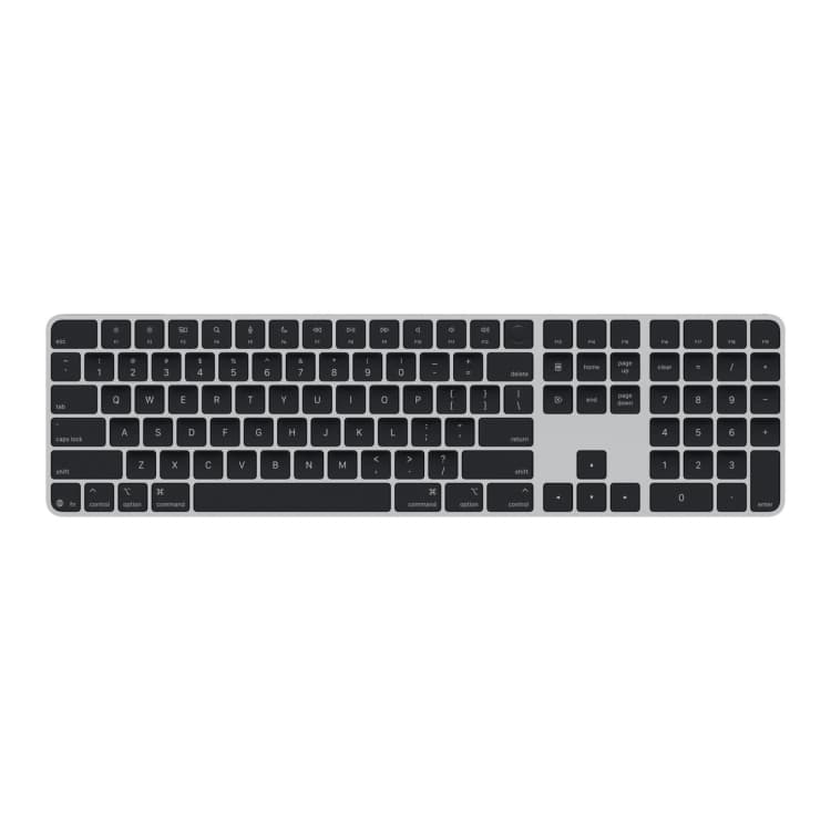 Magic Keyboard with Touch ID and Numeric Keypad (USB–C) - US English - Black Keys