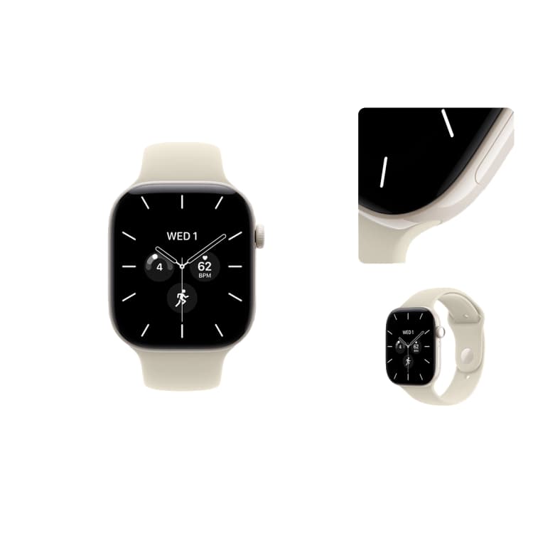 Apple Watch Series 12 - 42mm - Ceramic case- Sport Band