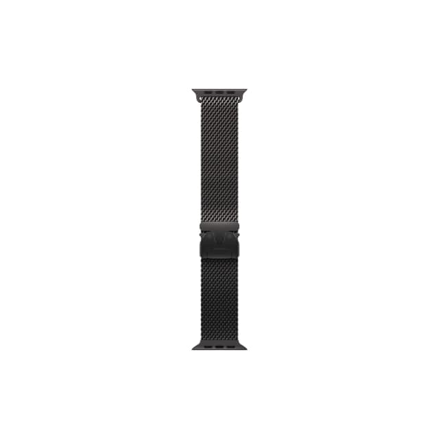 Apple Watch Ultra 4 - Black - Titanium Milanese Loop