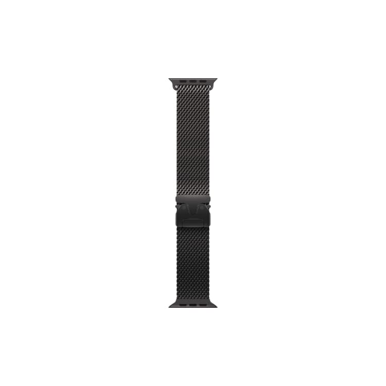 Apple Watch Ultra 4 - Black - Titanium Milanese Loop
