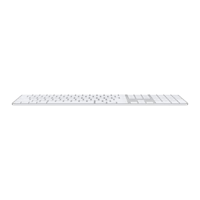 Magic Keyboard with Touch ID and Numeric Keypad (USB–C) - US English - White Keys