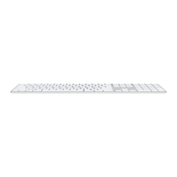Magic Keyboard with Touch ID and Numeric Keypad (USB–C) - US English - White Keys