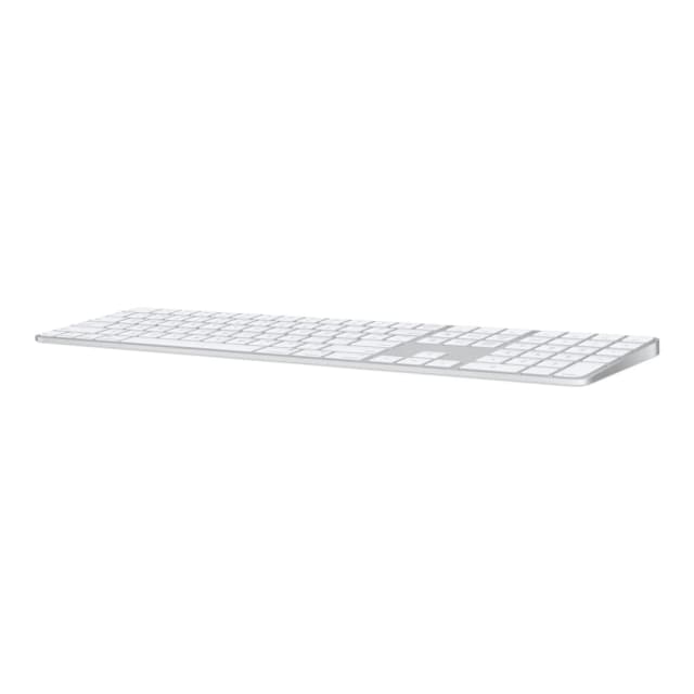 Magic Keyboard with Touch ID and Numeric Keypad (USB–C) - US English - White Keys