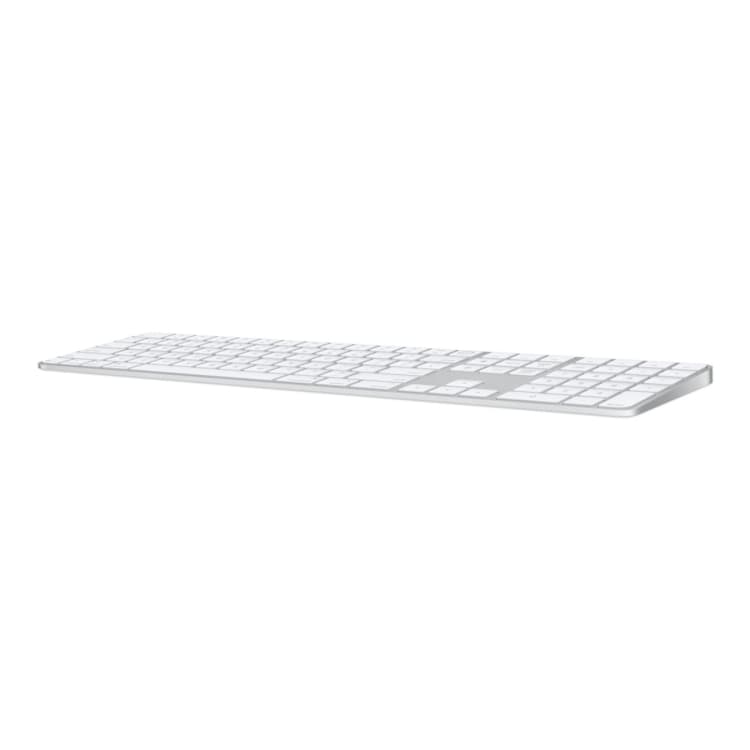 Magic Keyboard with Touch ID and Numeric Keypad (USB–C) - US English - White Keys