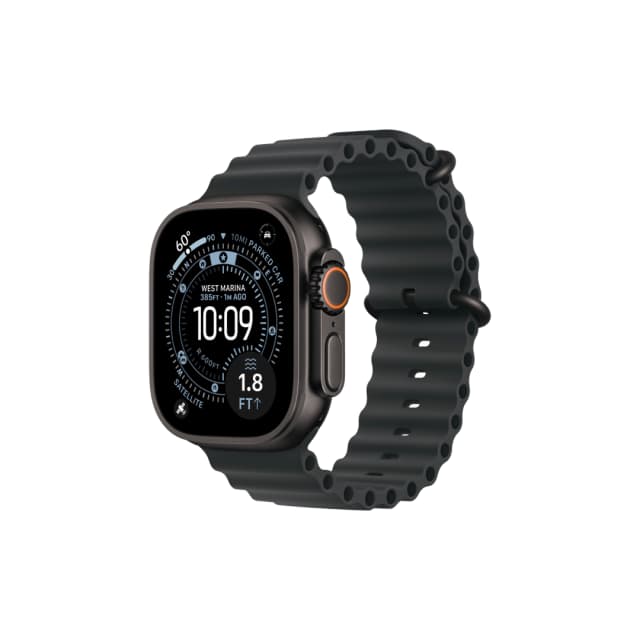 Apple Watch Ultra 3 - Black - Black Ocean Band