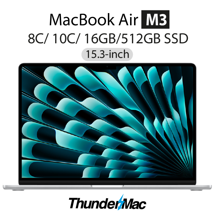 MacBook Air M3 (15-inch) 16GB 512GB | Thundermac