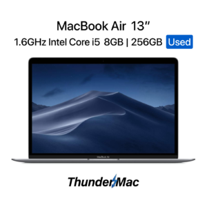 MacBook Air (2019) 13″ 1.6GHz Core i5 8GB 256GB