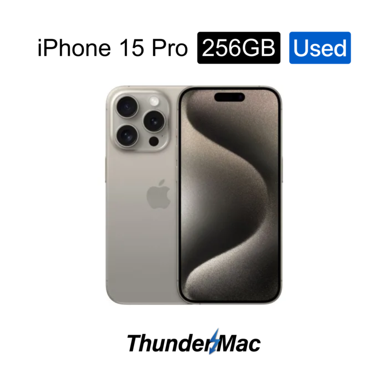 iPhone 15 Pro 256GB Natural Titanium